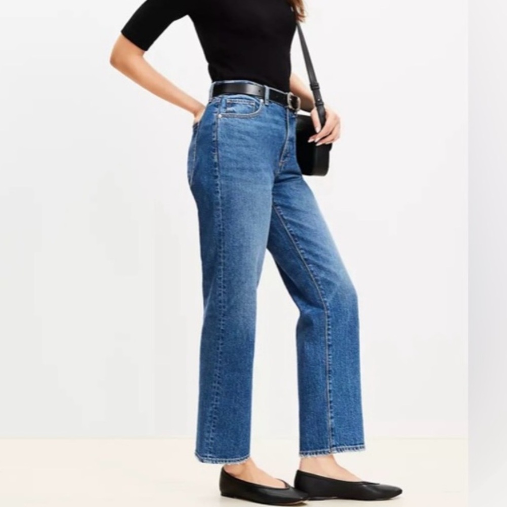 MAKE AN OFFER - LOFT The Straight Jeans
